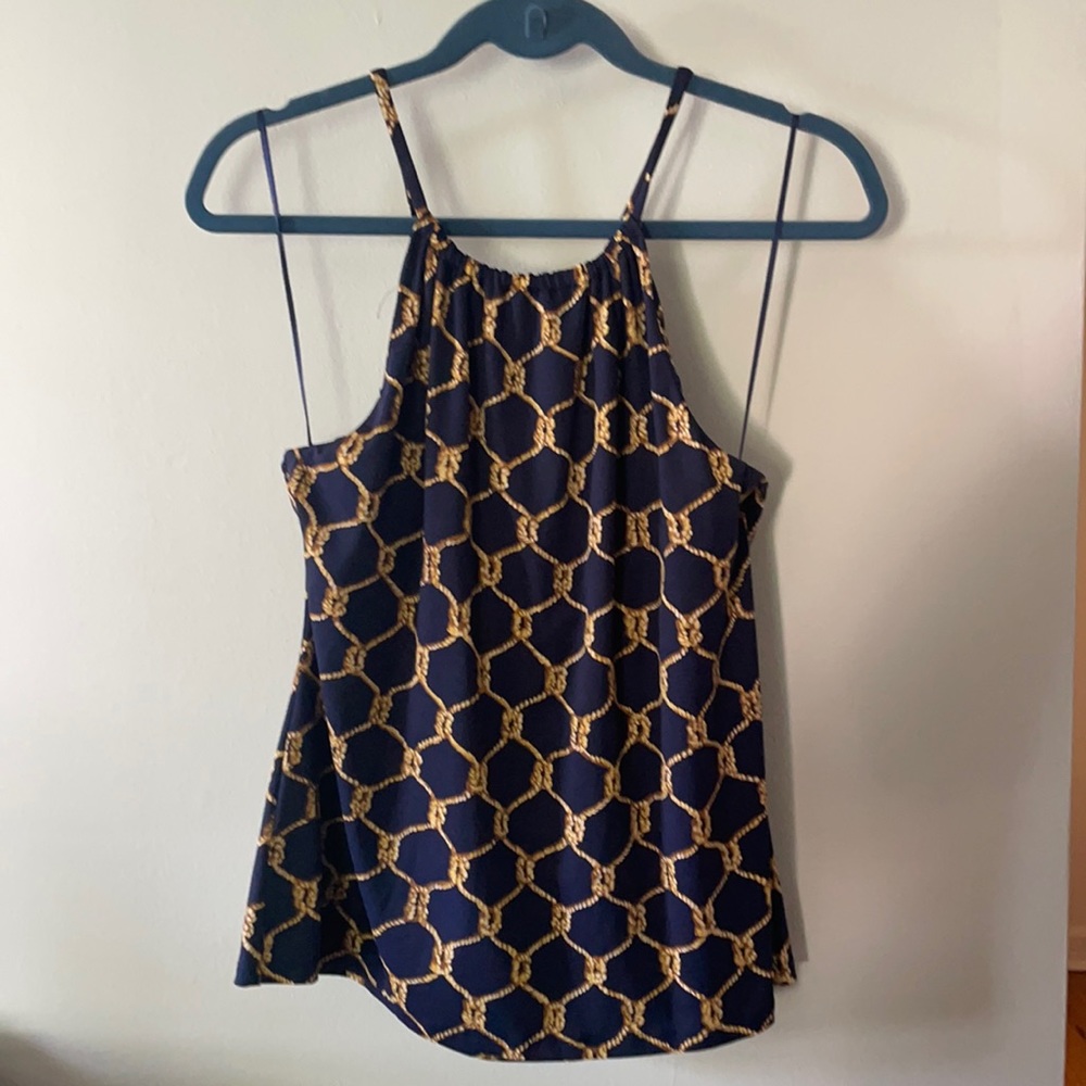 High neck rope detail top - L - J. McLaughlin